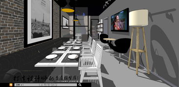 su建筑素材模型庫免費(fèi)下載 小型咖啡館茶座飲品店鋪室內(nèi)裝修素材