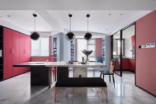 濃烈的色彩空間 安越裝飾設計案例 土巴兔北京裝修網